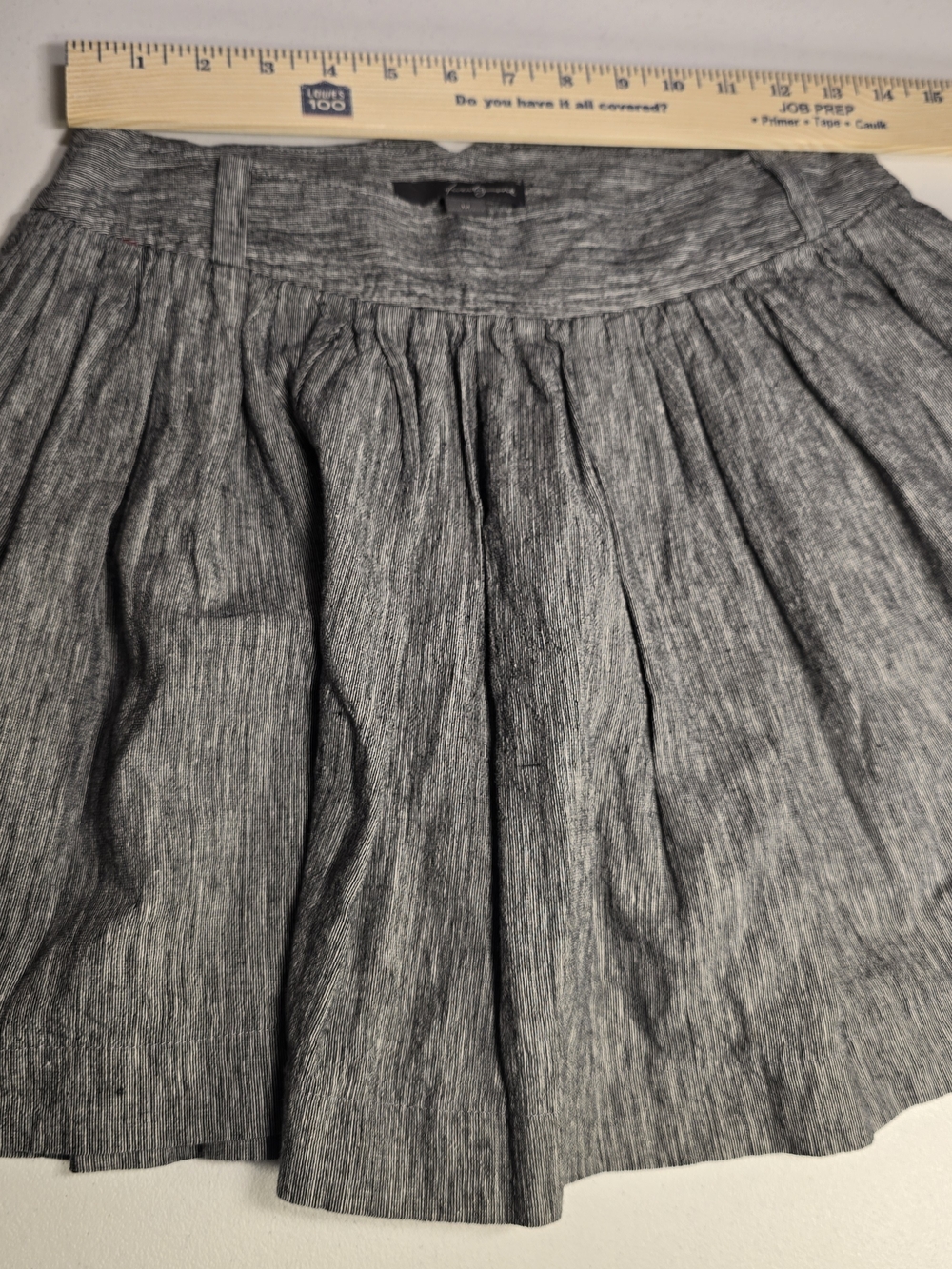 Twenty One Gray Pleated Women's Skirt - Classic A-Line Style